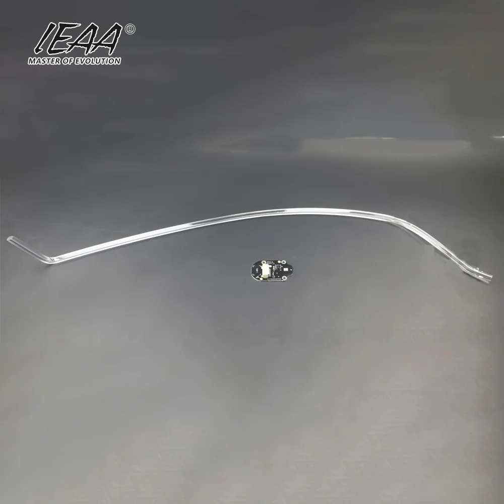 High Version LED Tube Light Bar DRL Strip New Acrylic Headlight 12V Guide Light Fit for Volkswagen Tiguan L 2017-2021