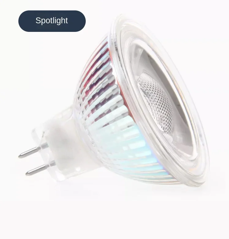 High CRI LED MR11 Spots Bulbs Spotlight 2835 5733 SMD 10W 20W Halogen Lamp Replacement 12-24V Glass Type