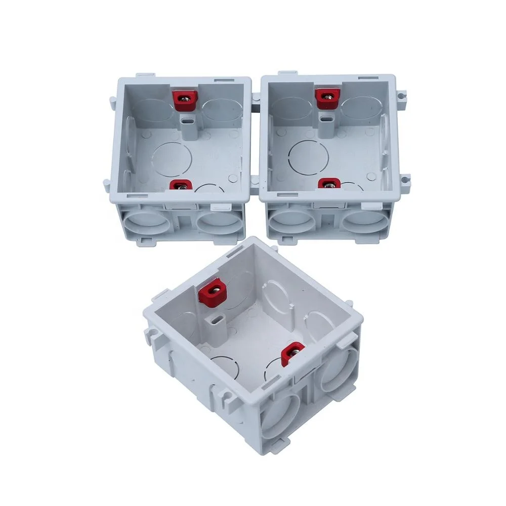 Various PVC Conduit Knockout  Boxes Electric Moulded Boxes 3x3 3x6