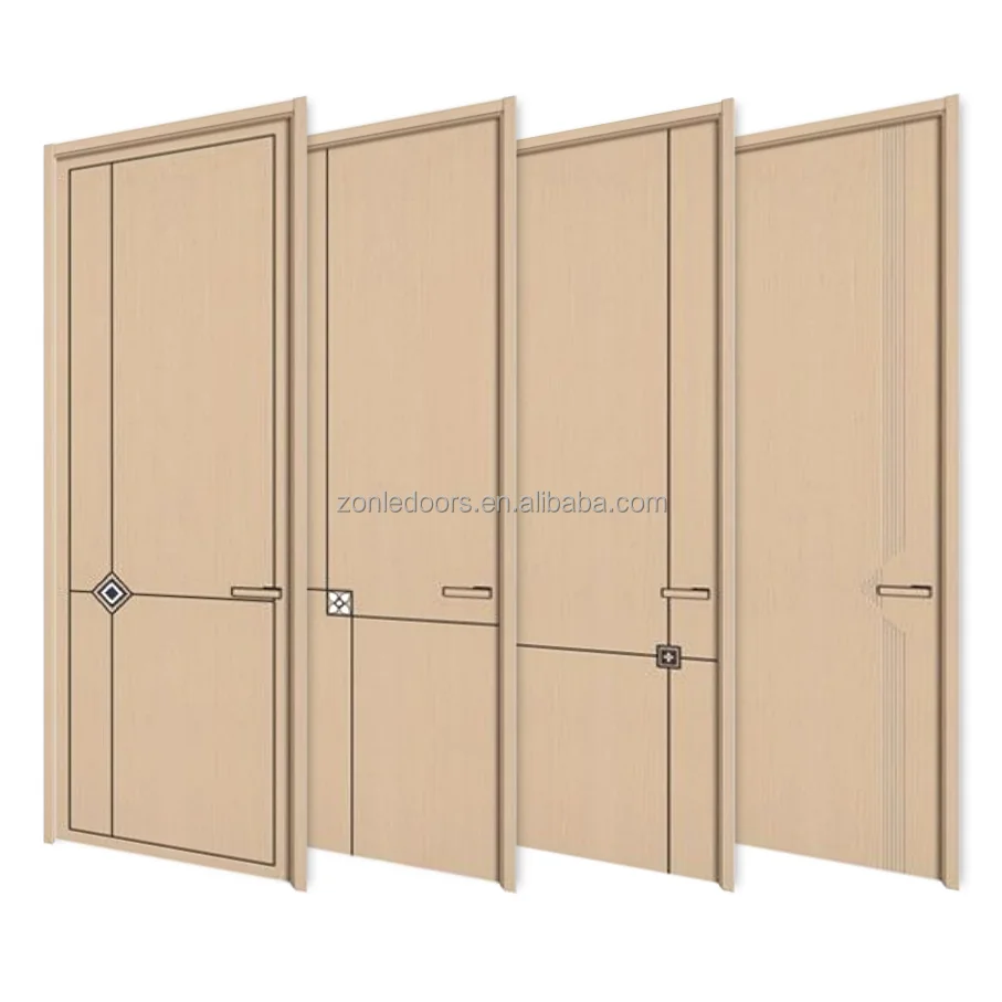 Bedroom Cavity Privacy Wooden Pocket Sliding Doors Lock Pocket Door ...