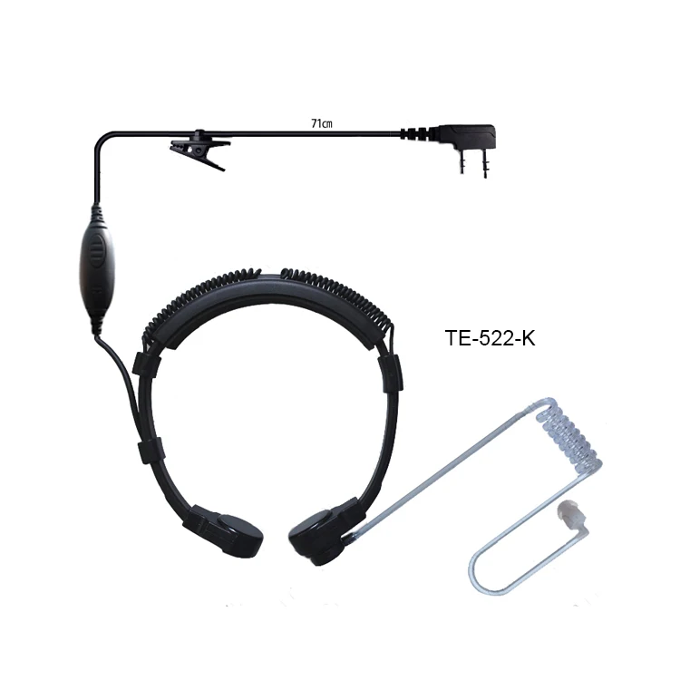 Ear Hook Loop Clip HeadPhone HeadSet Mic For Kenwood TK-3202L TK-3201 TK-320 