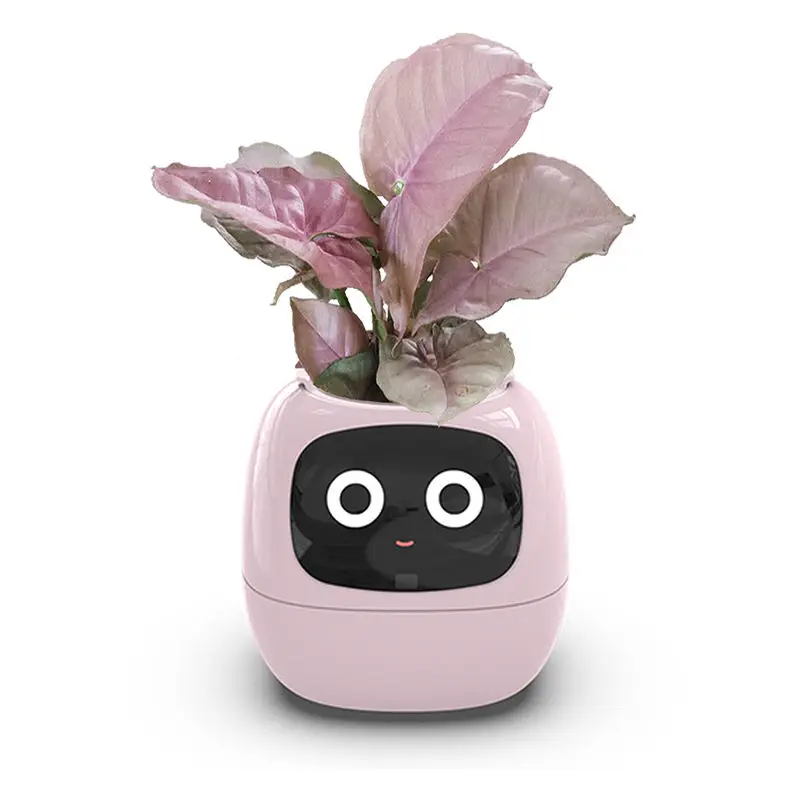 Ai Flower Pot Internet Control Flower Pot Smart Flower Pot Creative Interactive Mini Plant Automatic Water Planting