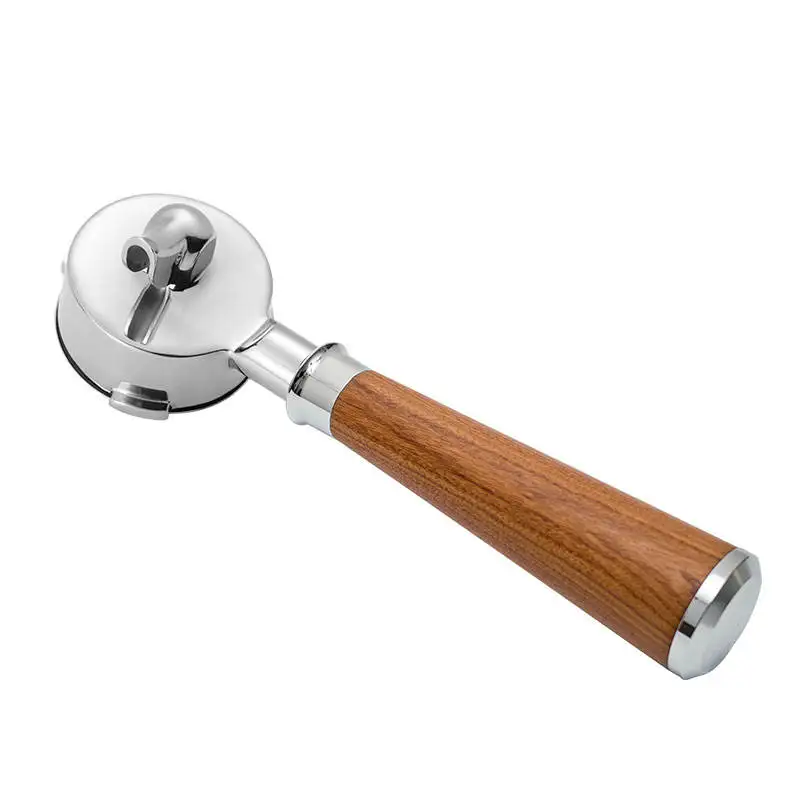 51 мм 54 58 E61 деревянная ручка Delonghi голая нержавеющая сталь бездонная Эспрессо-машина кофе портафильтр