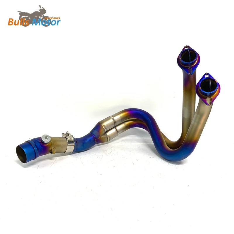 Exhaust for Kawasaki ER6N Header Pipe Mid Pipe Link 51mm
