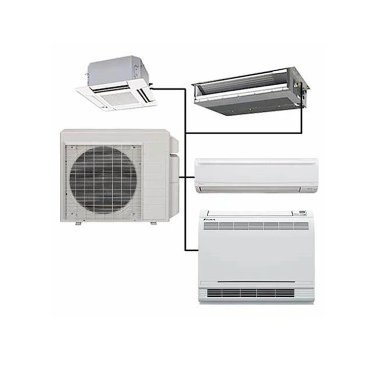 One Outdoor Unit ODU Drive Two Three Four Five Indoor Units IDU Multi Split Air Conditioners