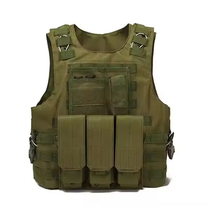 Waterproof custom outdoor hunting shooting Taktis Vest kain oxford Serangan Combat Vest 6