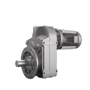 Guomao speed reducer F series parallel shaft helical gear box bevel gear motor