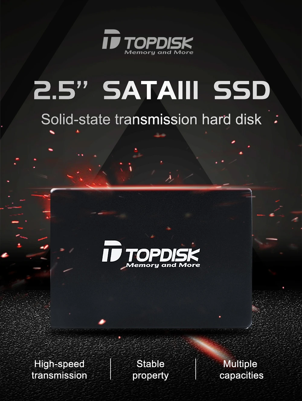 Topdisk 2tb Hard Drives Ssd For Laptop Computer 64gb 120gb 128gb 240gb 256gb 512gb 1 Tb Ssd