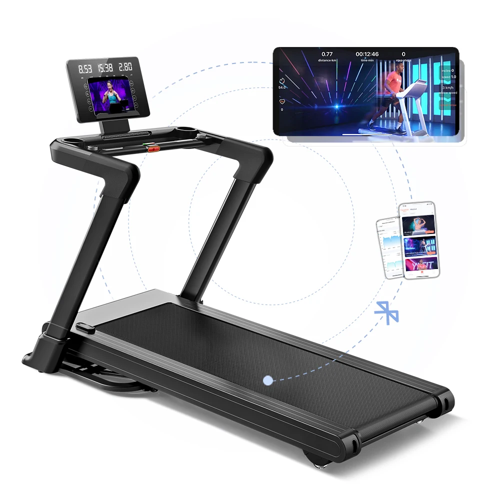 Olafitness Treadmill 15% Incline with Free Fitshow App