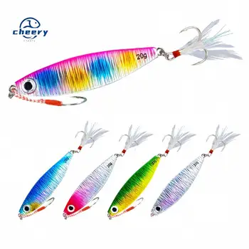 CHEERY Ima Model Freshwater Sea Fishing Bait Lead Long Casting 20g Iron Plate Sequin Fish Lure Carp Target Bare Plate Gear – Lure – view 2