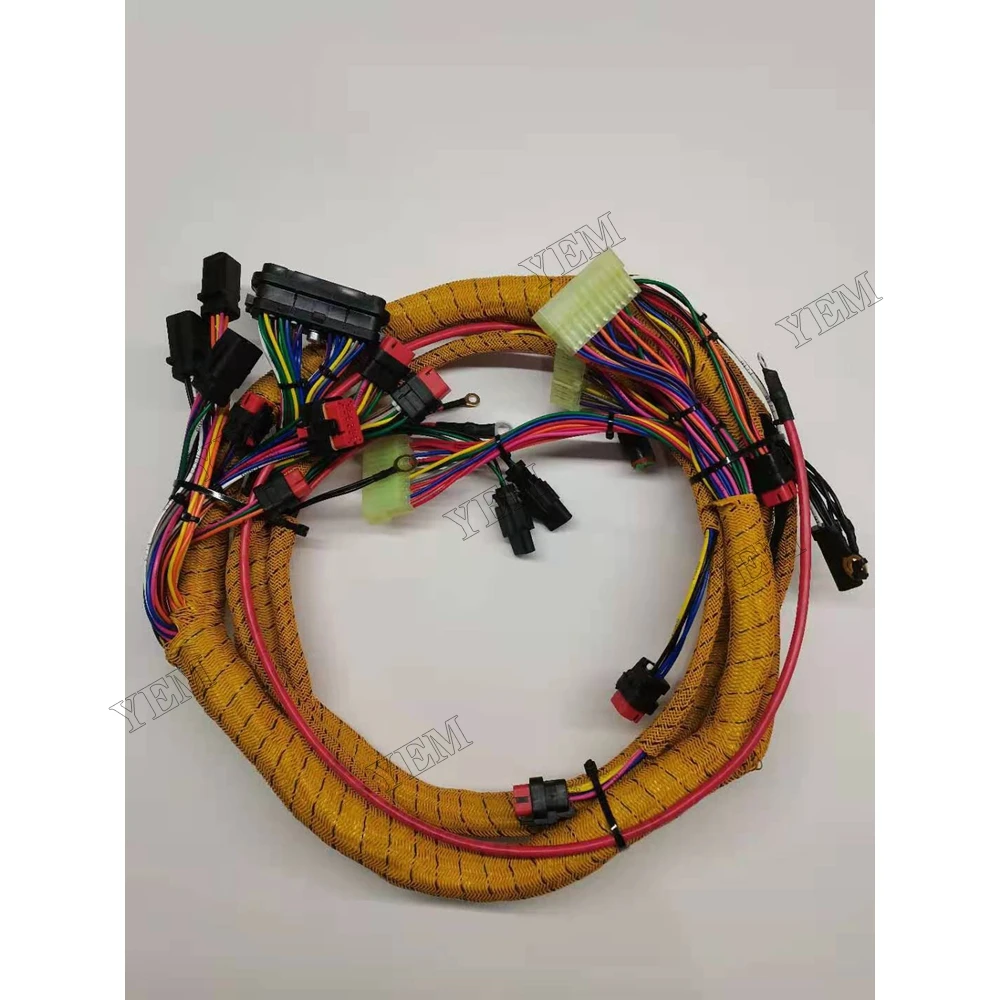Chassis Wiring Harness for Caterpillar 345D Diesel Engine Spare Parts 2