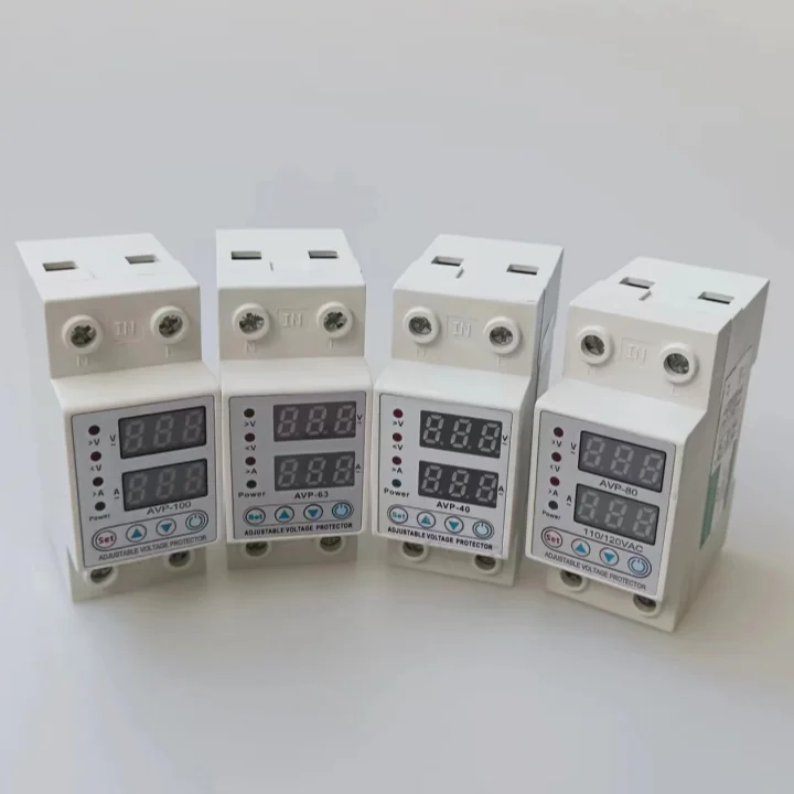 AVP-80  Digital Display Overvoltage and Undervoltage Protector, the Industrial Guardian of Electricity