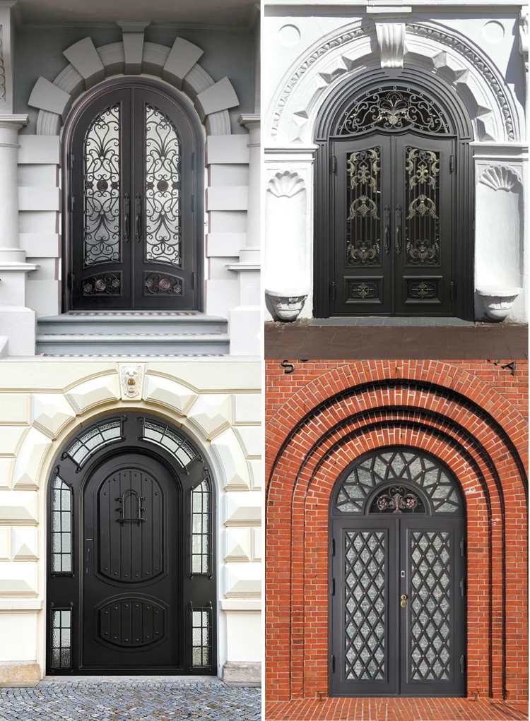 Wrought Iron Storm Doors Modern Residential Security Exterior Wrought Front Iron Doors Buy
