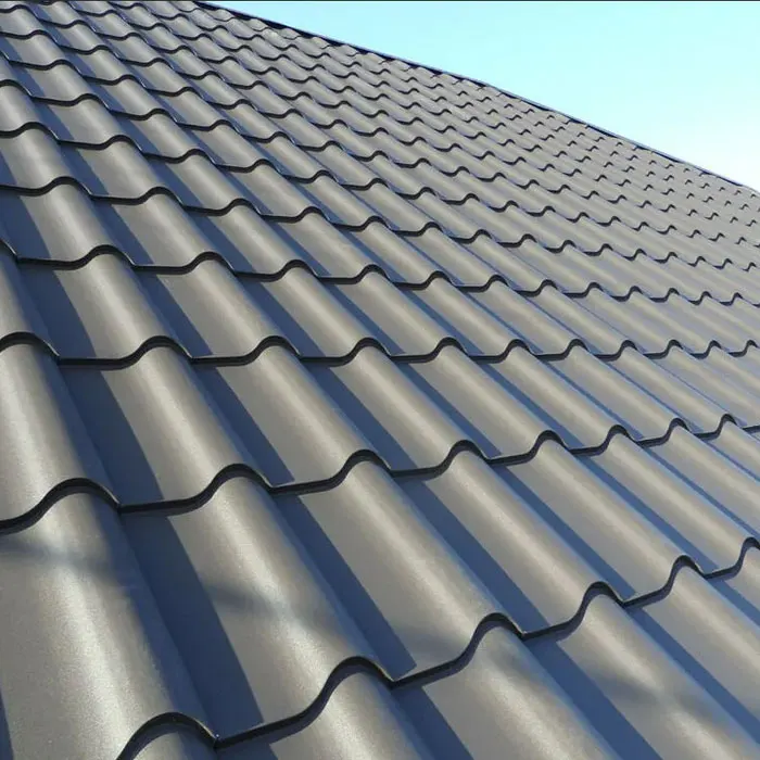 Custom Gi Ppgi Colorbond Trapezoidal Corrugated Galvanized Roof Iron ...