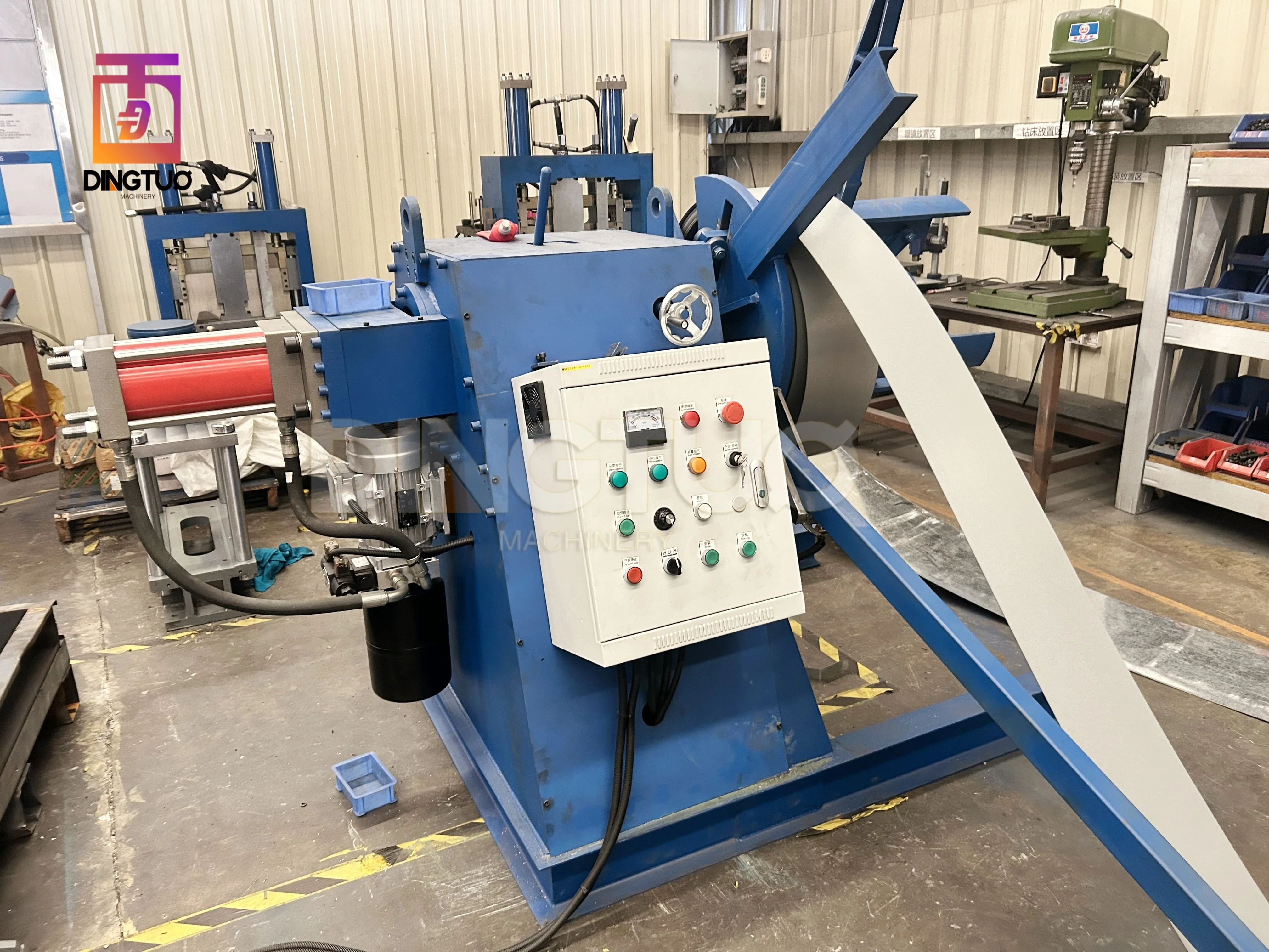 Light Gauge Steel Framing Floor Joist Machine Cold-Formed LGSF Steel ...