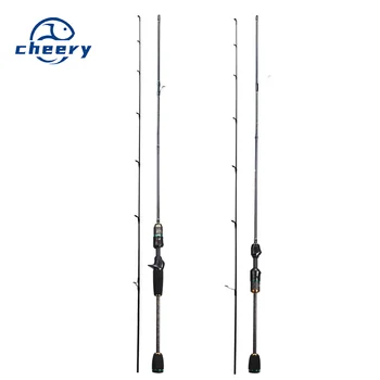 Cheery New Ultra-light Solid Carbon Makou Luya Road Asian Rod Hard Tune 2-Piece Stream Fishing Rod Weihai Factory – Hard Lure – view 2