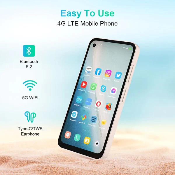 qin3 ultra ホワイト 256gb Versão Global do Qin 3 Ultra MTK G99 5.02 Polegadas 8GB 256GB Wifi