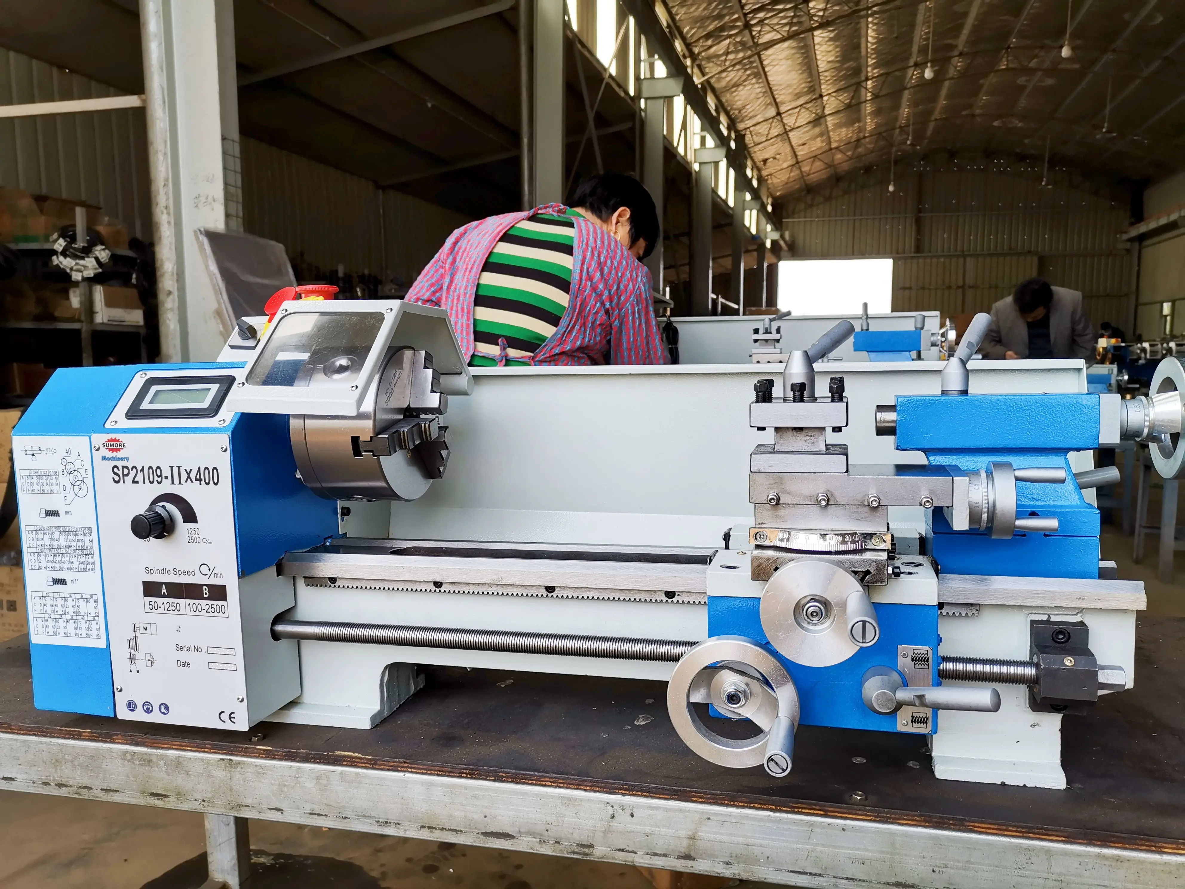 Multifunctional Mini Lathe WM180V WM210 - Horizontal Metal & Wood