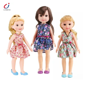 Lovely Child Girl Dolls Plastic Doll Set 14 Inch Baby Toy Doll