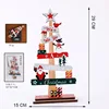 décoration de sapin de Noël en bois 3