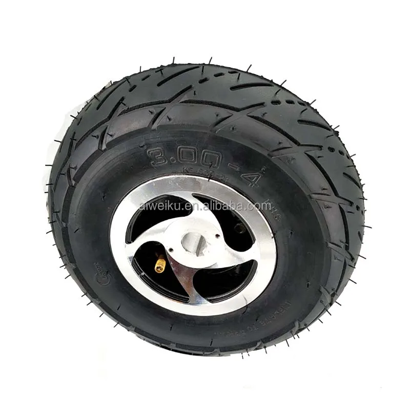 3,00-4 колесо с ободом для электрического скутера, квадроцикла и карт, шины и внутренняя трубка