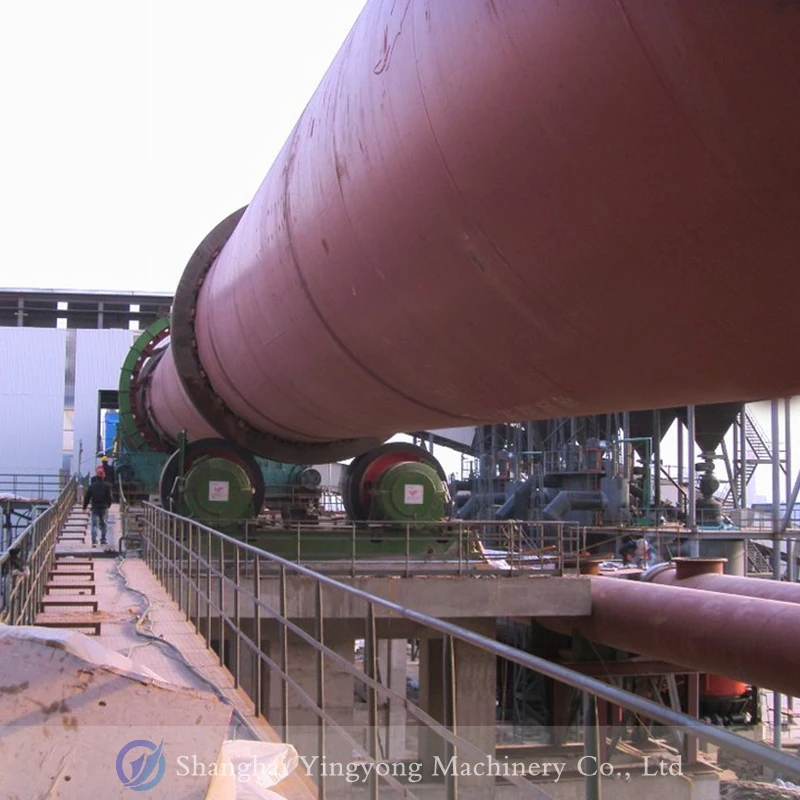Energy Serving Gypsum Rotary Calving Kiln Magnesium Oxide Magnesite Calcination Rotary Dryer with Core Component Bearings
