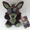 Renard gris 18 cm