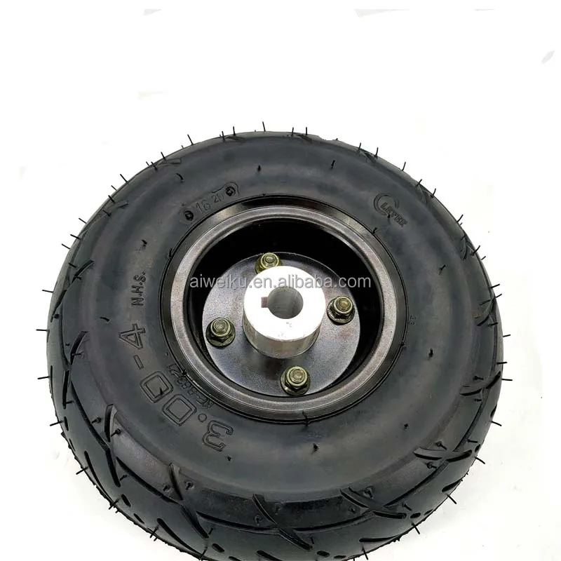3,00-4 колесо с ободом для электрического скутера, квадроцикла и карт, шины и внутренняя трубка