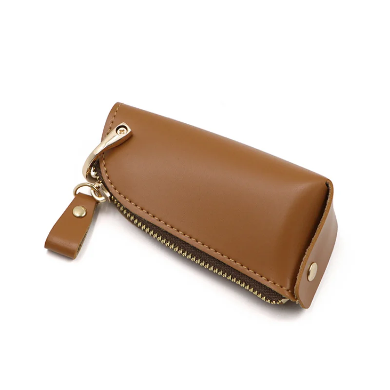 Vintage Pu Leather Key Holder Protective Organizer Case For Car_voghion.com