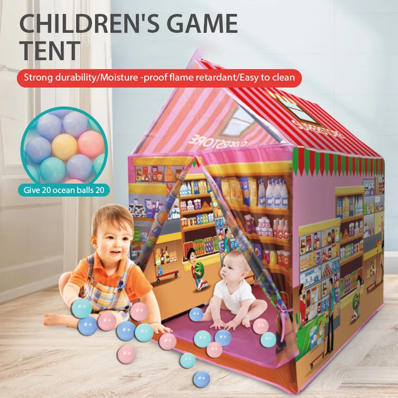 HW Children's Outdoor Camping Toy Hospital Firefighting