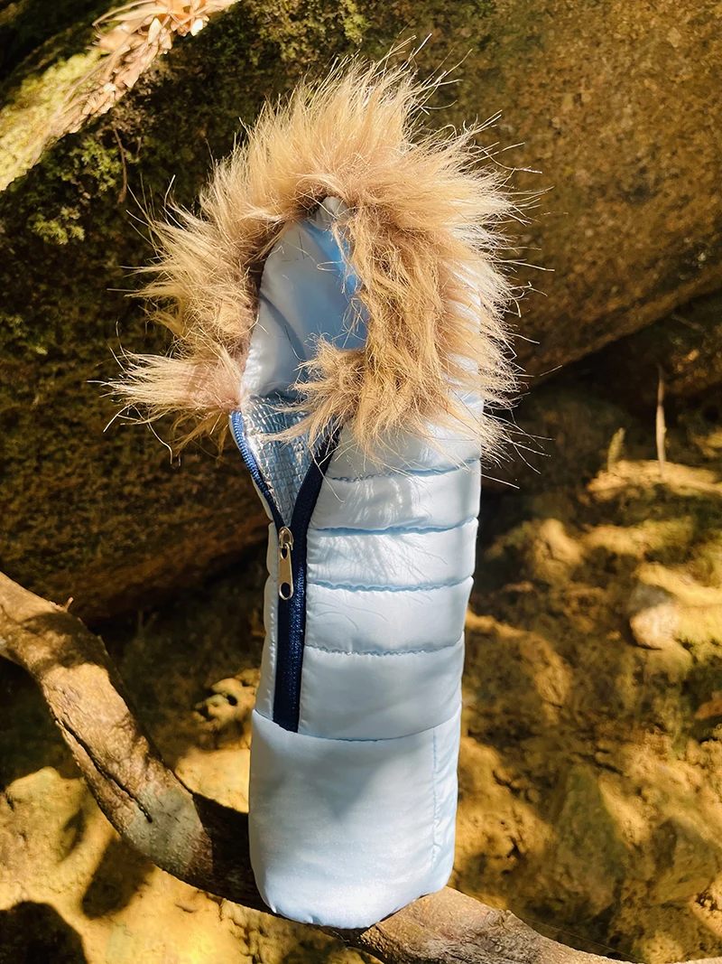 Wholesale Zipper Vodka Wine Jacket Cooler Coat Customized Logo Vodka