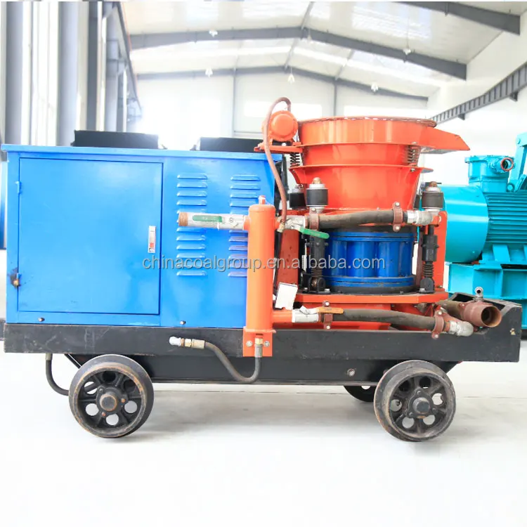 Shockcrete Machine Shotcrete Concrete Machine for Multi-Site Use | Efficient PZ-5 Design ...