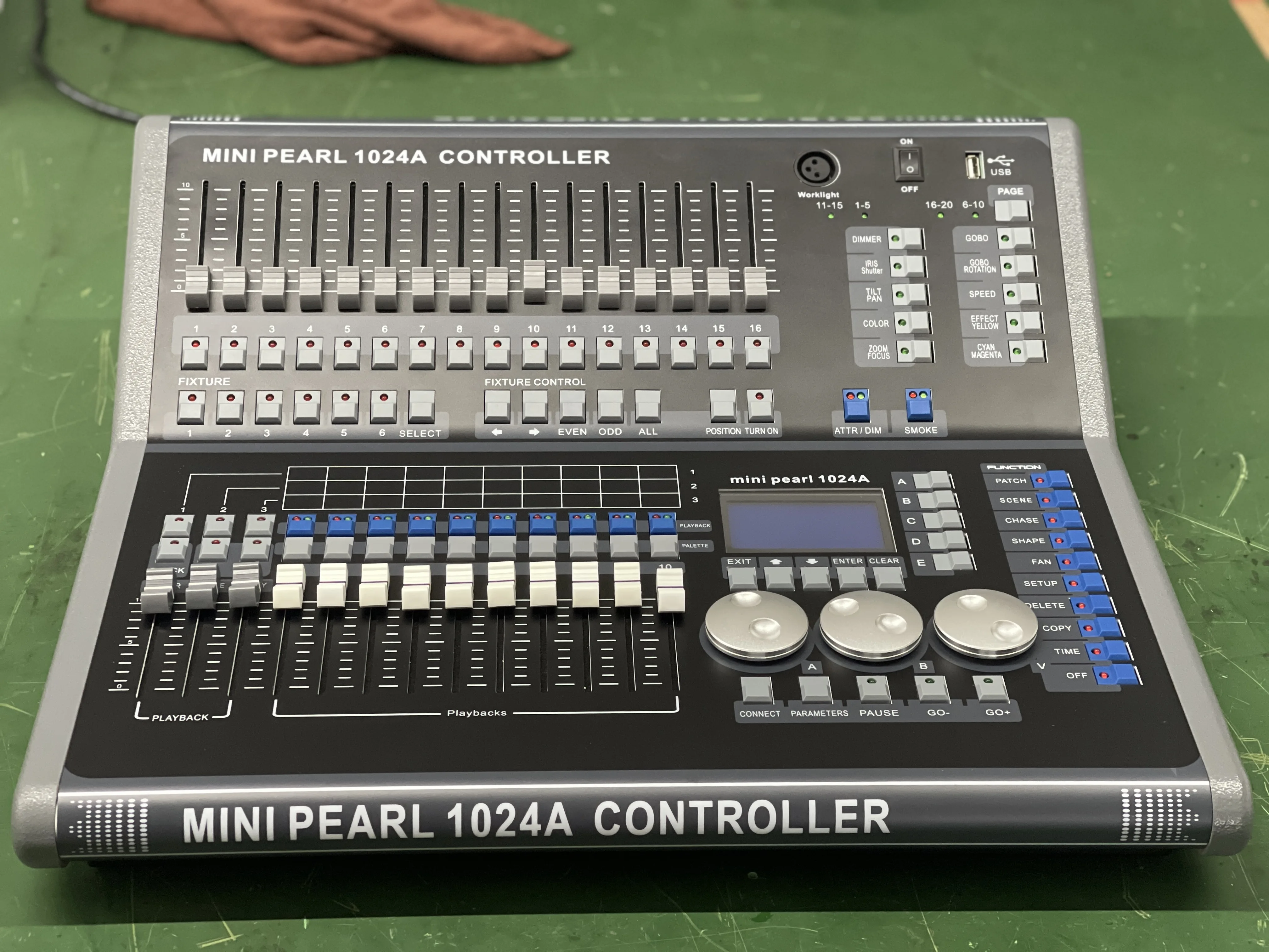 プロ用ミニパール1024A DMXコントローラーホットステージ照明移動