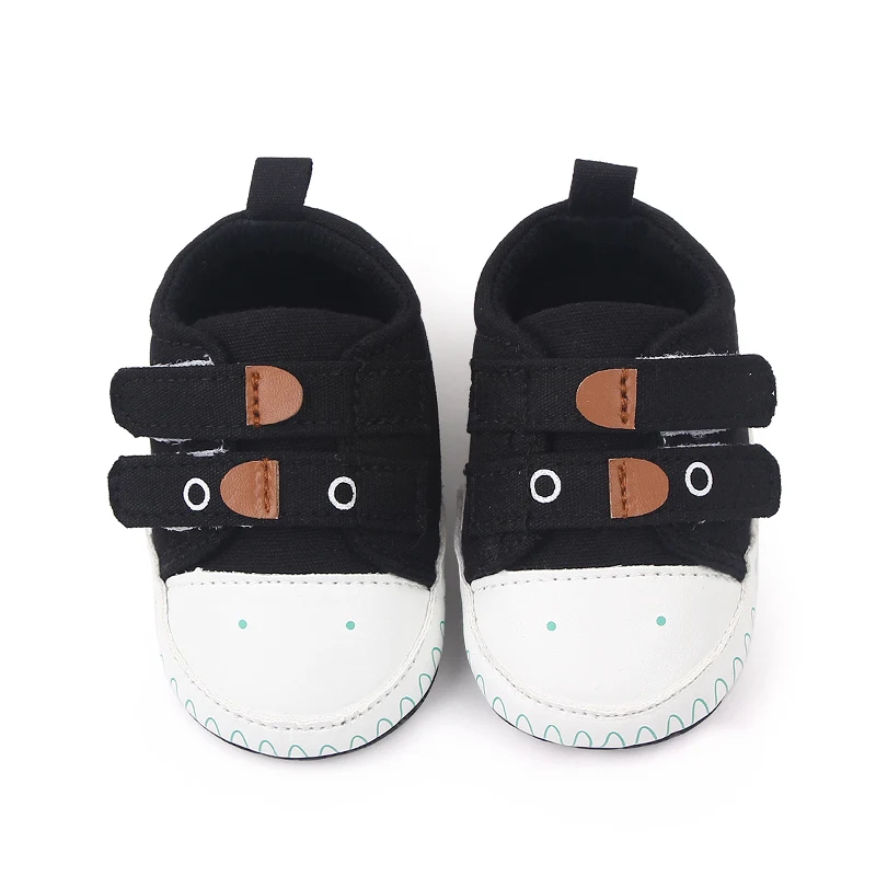 Hook&loop Design Canvas Babt Toddler Infant Newborn Boy Shoes Spring Autumn Baby Boy Shoes supplier