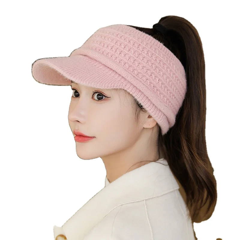 Winter Women Visor Caps - Adjustable Sun Sport Hats