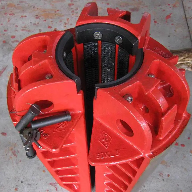 API 7K SDS SDML SDXL Drill Collar Slips Rotary Slips for Oil Drilling Rig Tools Drill Pipe slip Dies