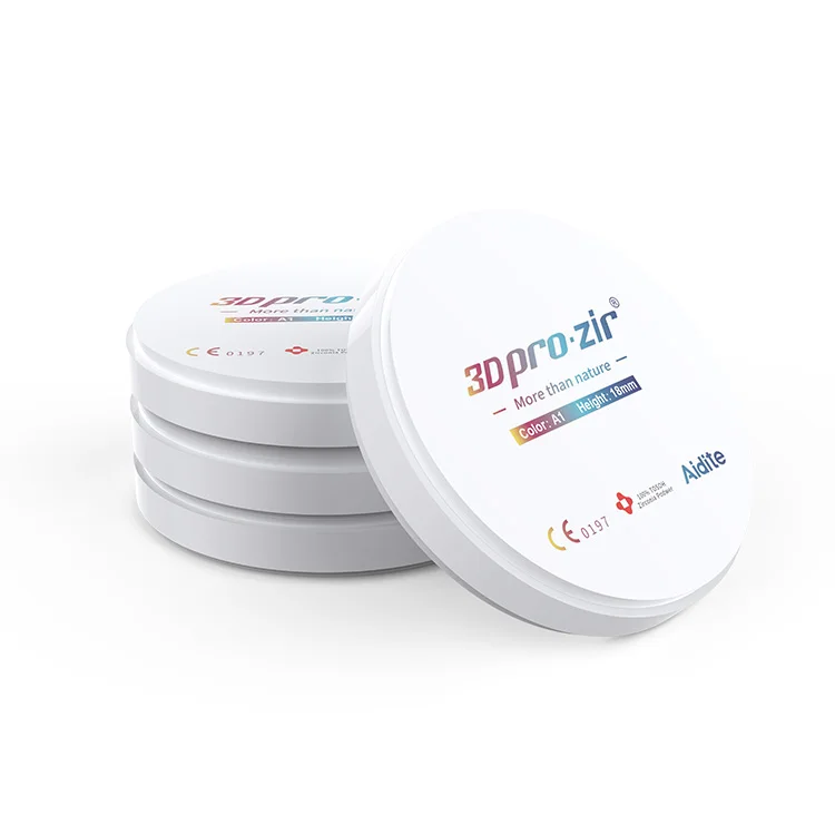 Aidite High Quality Explore 3d Multilayer Zirconia Discs Zirconia Dental