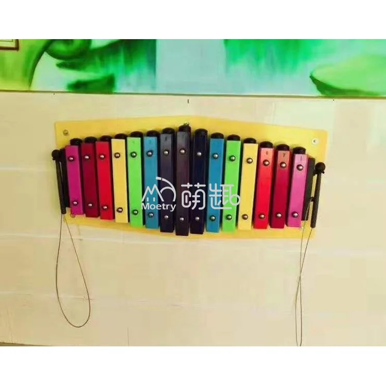 Moetry Kids Percussion Play Outdoor Wall Mount Musical Instrument For