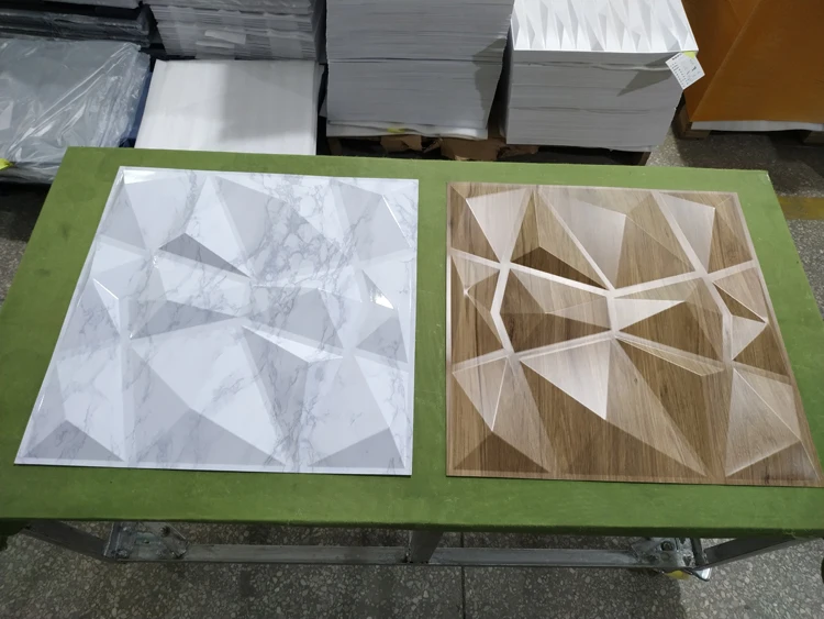 Geometric 3D PVC Wall Panels for Sound Insulation – Modern Decorative ...