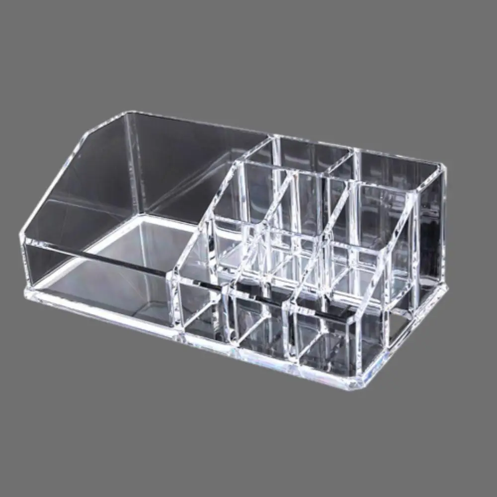 Cross Border Premium Quality Acrylic Cosmetic Sample Storage Rectangular Display Makeup Organizers