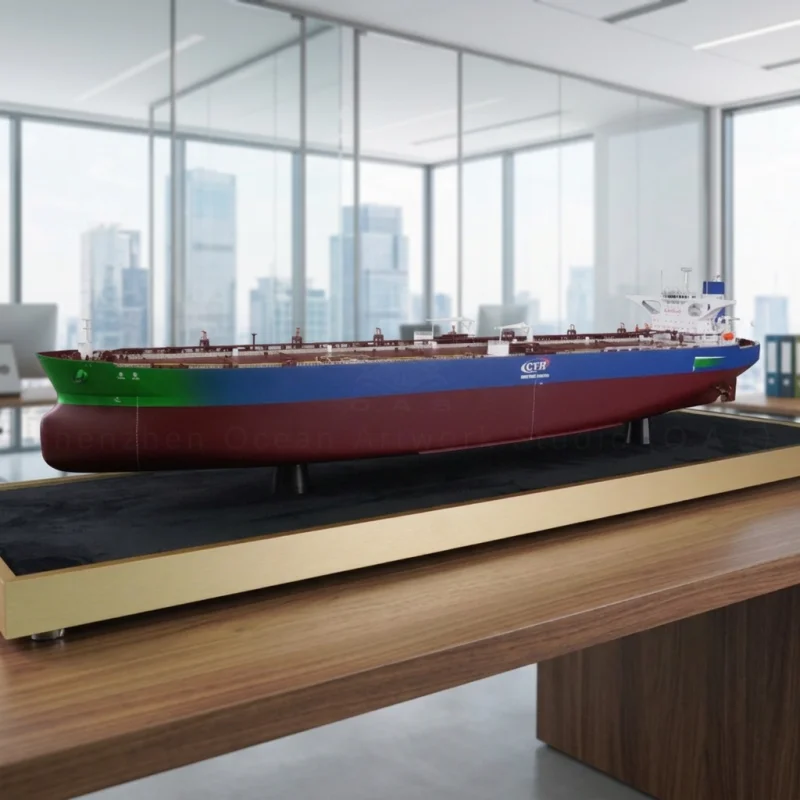 【LAC】O.A.S Factory Model Customized 90cm CYH Oil Ship Model  for Souvenirs & Gifts for Shipping