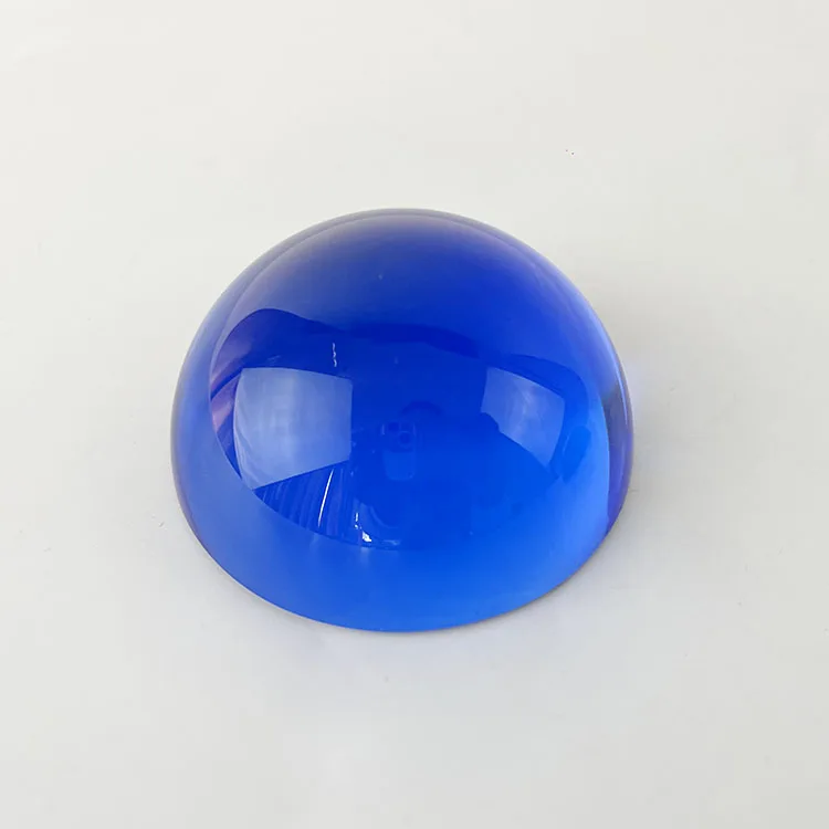 Blue Crystal Magnifying Glass Dome Paperweight Mhf0602 Buy Blank