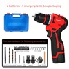 2 lithium battery &1 charger& Plastic case