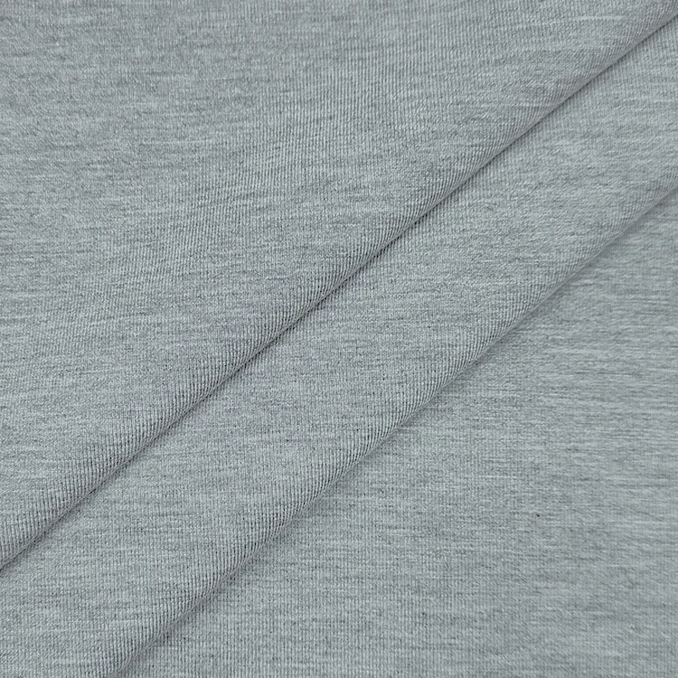 High Stretch Solid Bamboo Fabric by Roll, Knit Stretch Bamboo Single Jersey Fabric for T-shirt/ details