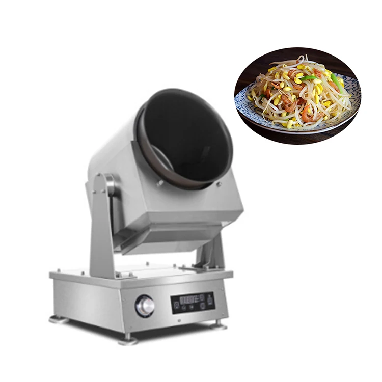 Auto Stir Wok / Kuali Automatik, Auto cooking machine, sambai