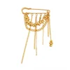 Gold Beads Brooch
