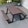 BN-160cm table with bench