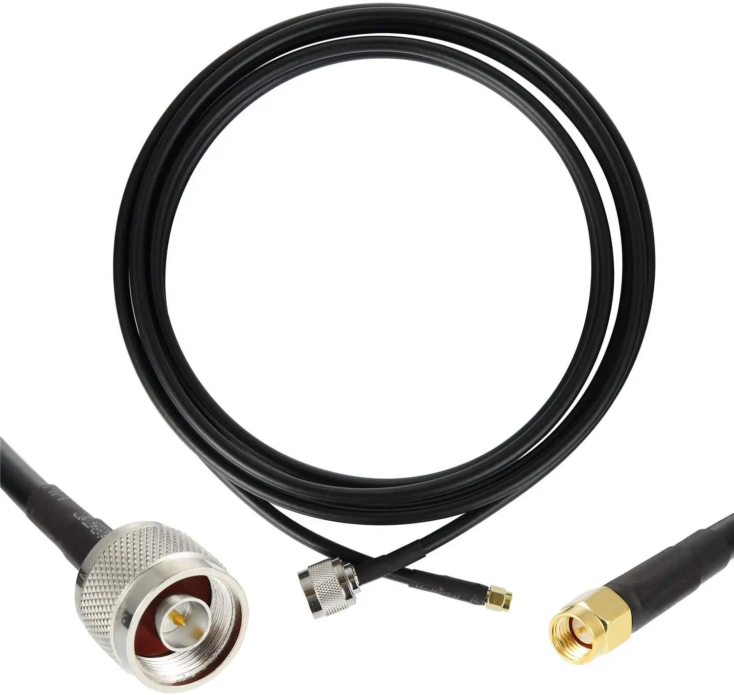 50ohm Low Loss PE Insulated 9D-FB RF Coaxial Cable for Communication