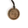 Walnut wood lanyard