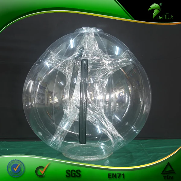 Customized Inflatable Clear Ball Suit Hongyi Transparent Inflatable Blueberry Costume Rolling Balloon